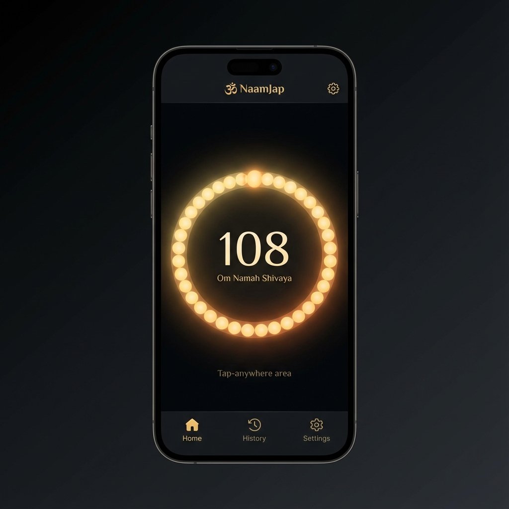 NaamJap App Interface